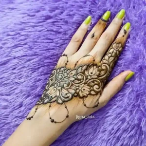 Back Hand Mehendi Designs For EID