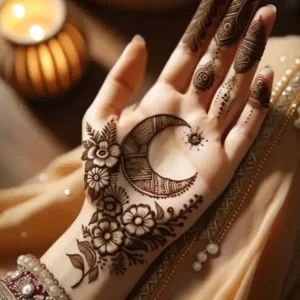 moon mehendi designs for eid