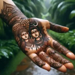 spiritual mehendi designs